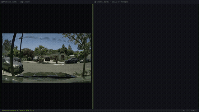 Cosmos 3 reasoning and generation demo